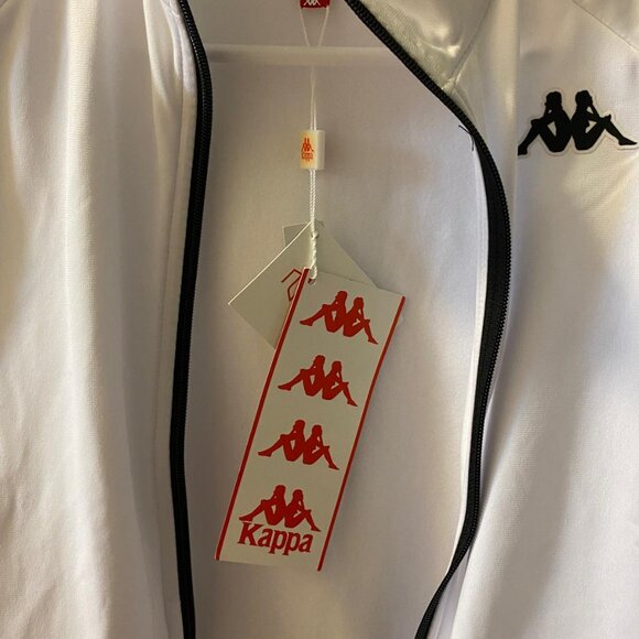 Anniston KAPPA Banda 90's Track Jacket - Slim Fit - XS - White - Picture 10 of 12
